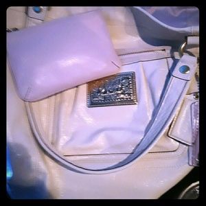 Coach purse..matching wristlet